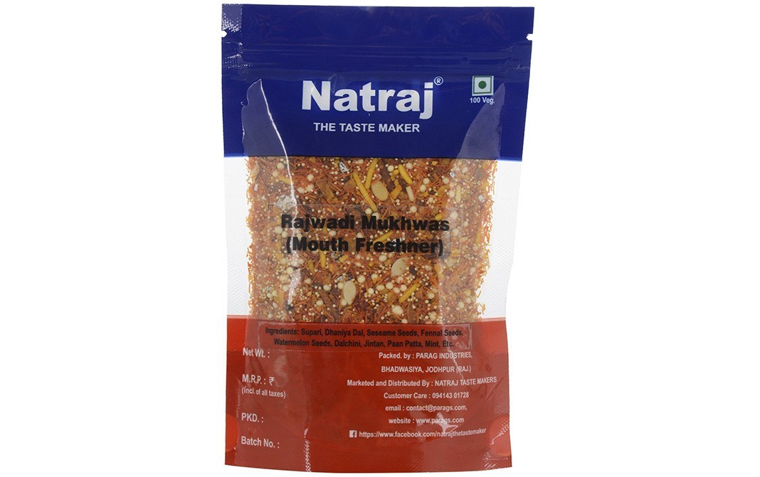 Natraj Rajwadi Mukhwas (Mouth Freshner)   Pack  400 grams